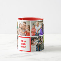 Bester Vater je - Individuelles Foto für moderne V