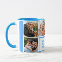 Bester Vater je - Individuelles Foto für moderne V