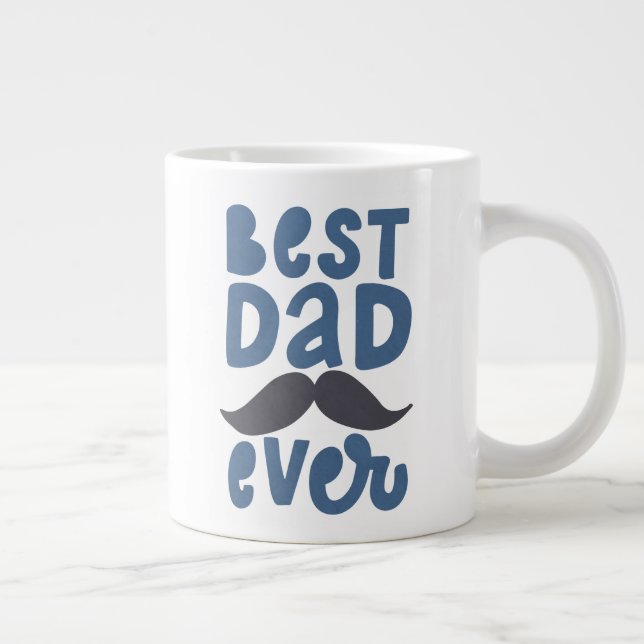 Bester Vater je Jumbo-Tasse (Rechts)