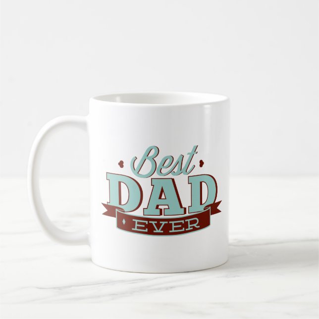 Bester Vater je Kaffee Tasse (Links)