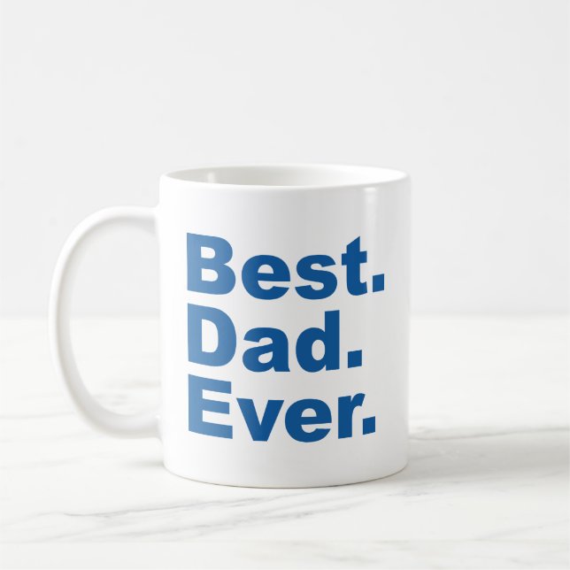 Bester Vater je Kaffee Tasse (Links)