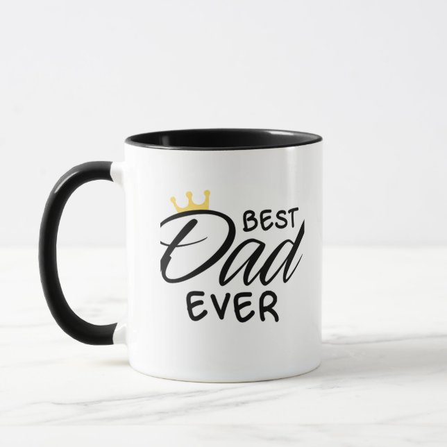 Bester Vater je Kaffee Tasse (Links)