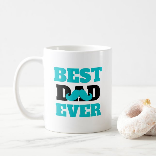 Bester Vater je Kaffeetasse (Mit Donut)