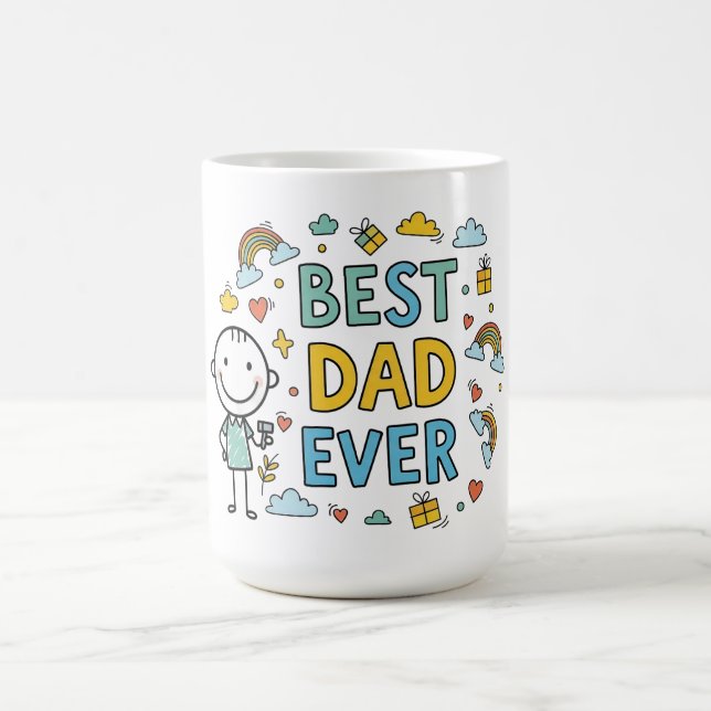 Bester Vater je Kaffeetasse (Mittel)