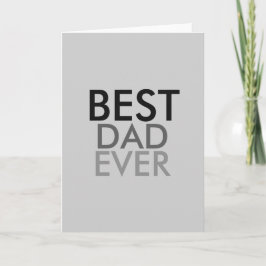 Bester Vater je Karte