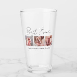 Bester Vater je Keepake Multi-Foto-Glas Glas