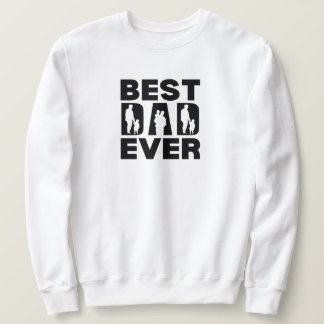 Bester Vater je Kind Silhouette Sweatshirt