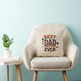 Bester Vater je Kissen - 16" Square Geschenk Idee