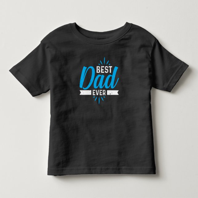 Bester Vater je Kleinkind T-shirt (Vorderseite)