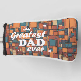 "Bester Vater je", kundenspezifisch gedruckt Golf Headcover