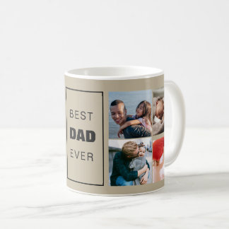 Bester Vater je kundenspezifisches Foto Personalis Kaffeetasse