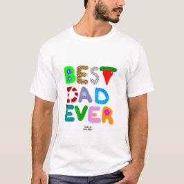 Bester Vater je männliches Basic-T-Shirt T-Shirt