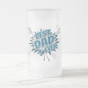 Bester Vater je Mattglas Bierglas