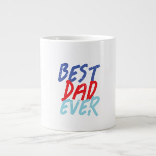 Bester Vater je Minimalistisch Cool Beruflich Jumbo-Tasse
