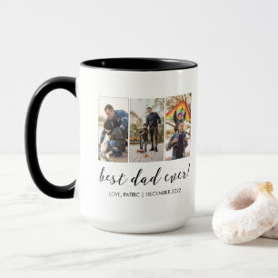 Bester Vater je mit dem Multi-Foto Tasse