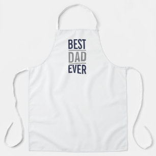 Bester Vater je Modern Navy Blue Schürze