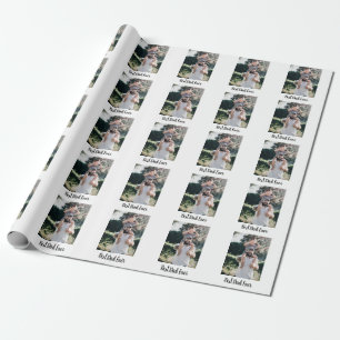 Bester Vater je Moderne Fotosammlung Geschenkpapier