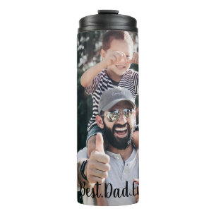 Bester Vater je Moderne Fotosammlung Thermosbecher