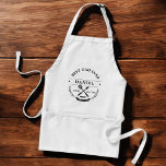 Bester Vater je Moderner Grillmeister Schürze<br><div class="desc">Erleben Sie sein Grillspiel mit der modernen Grillmeister Personalisiert Men's Schürze! Diese Schürze mit elegantem, zeitgenössischem Design ist mit seinem Namen und Foto für eine persönliche Touch angepasst. Er ist mit einem robusten, hochwertigen Stoff ausgestattet und gleichzeitig stilvoll und praktisch. Er bietet eine volle Abdeckung zum Schutz vor Verschütten und...</div>
