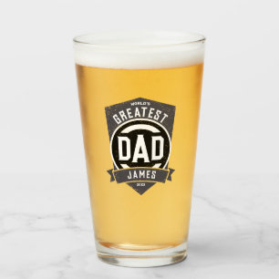 Bester Vater je Modernes Vatertagsgeschenk Glas