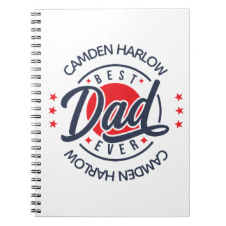 Bester Vater je Name Golf Progress Notizblock