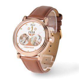 Bester Vater je Niedlich Modernes Foto Familienvat Armbanduhr