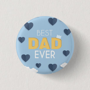 Bester Vater je, Niedlicher Vatertag Button
