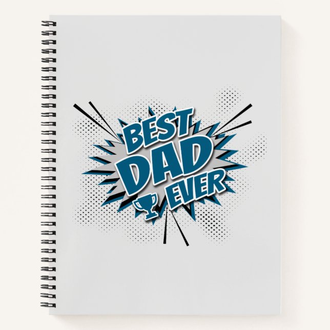 Bester Vater je Notizbuch (Vorderseite)