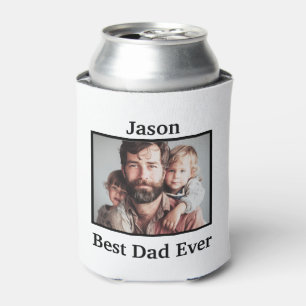 Bester Vater je personalisieren kaukasischen Ameri Dosenkühler