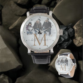 Bester Vater je, personalisieren Sie Ihren Namen, Armbanduhr