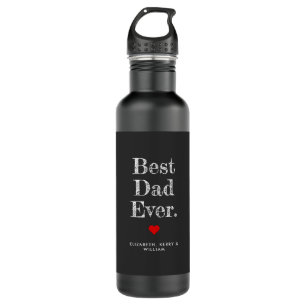 Bester Vater je Personalisierte Namen Edelstahlflasche