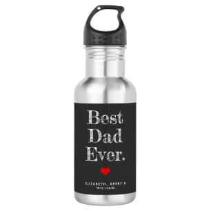 Bester Vater je Personalisierte Namen Edelstahlflasche
