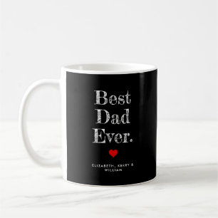 Bester Vater je Personalisierte Namen Kaffeetasse