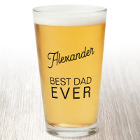 Bester Vater je Personalisierter Name Bier