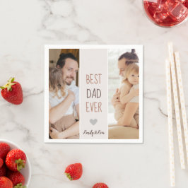 Bester Vater je Personalisierter Vater Napkins Serviette