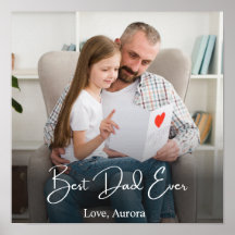 Bester Vater je Personalisiertes Foto