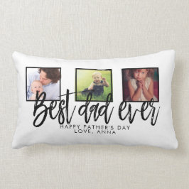 Bester Vater je Personalisiertes Geschenk für Väte Lendenkissen