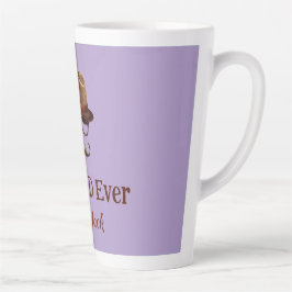 Bester Vater je - Personalisiertes Vatertagsgesche Milchtasse