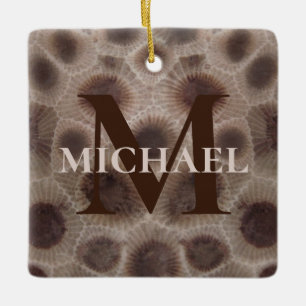 Bester Vater je Petoskey Stone Keramikornament