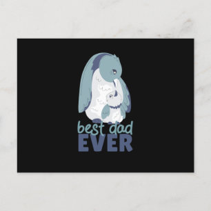 Bester Vater je Pinguin Postkarte