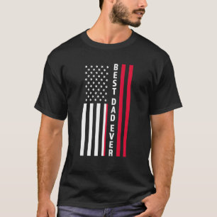 Bester Vater je polnischer Vater Polen T-Shirt