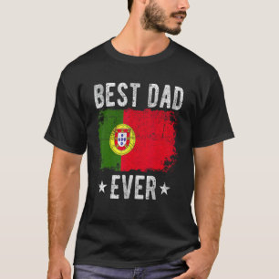 Bester Vater je Portugal Flagge Bester portugiesis T-Shirt