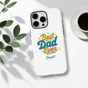 Bester Vater je Retro Personalisiert Vatertag iPhone 16 Pro Max Hülle