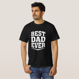 Bester Vater je Retro Vintager Vatertag Geschenk T-Shirt