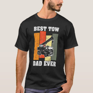 Bester Vater je Retro Vintages Schleppen Vater T-Shirt