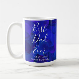 Bester Vater je Royal Blue Einzigartiges Vatertag Kaffeetasse