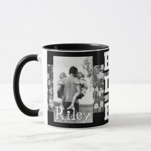 Bester Vater je Schwarzweiß-Tasse Tasse