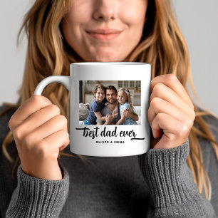 Bester Vater je Script-Foto Kaffeetasse