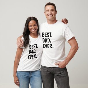 Bester Vater je Shirt, Funny Vater Geschenk T-Shirt