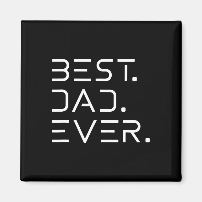 Bester Vater je Shirt Moderner Entwickler-Programm Magnet (Vorne)